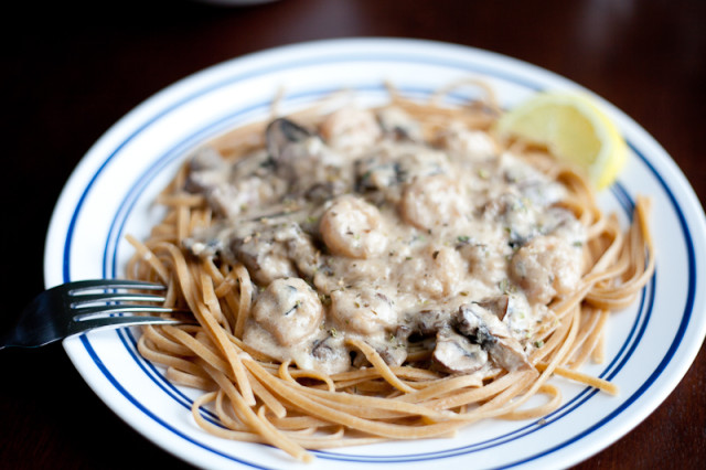 Shrimp Fettucine Alfredo Recipe