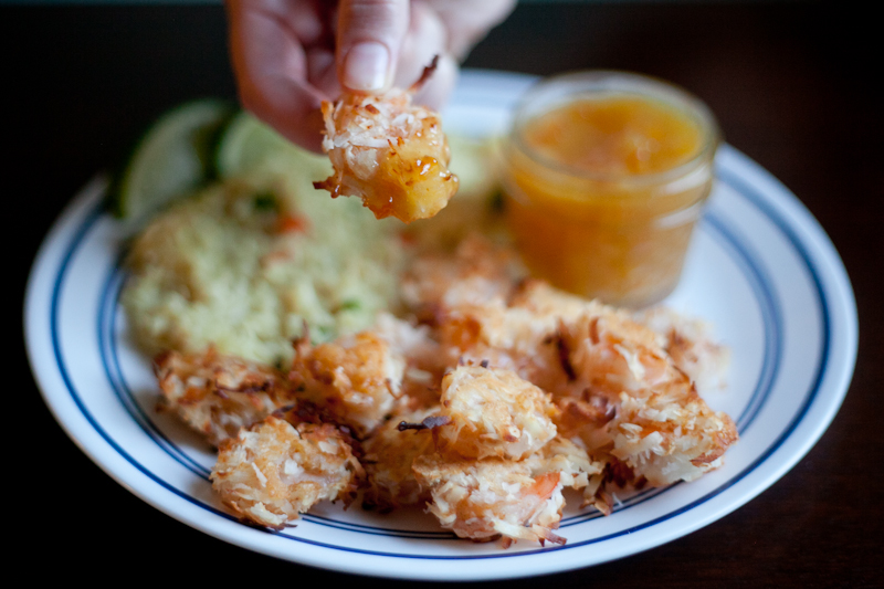 Baked Coconut Shrimp with Orange Marmalade Sauce Recipe